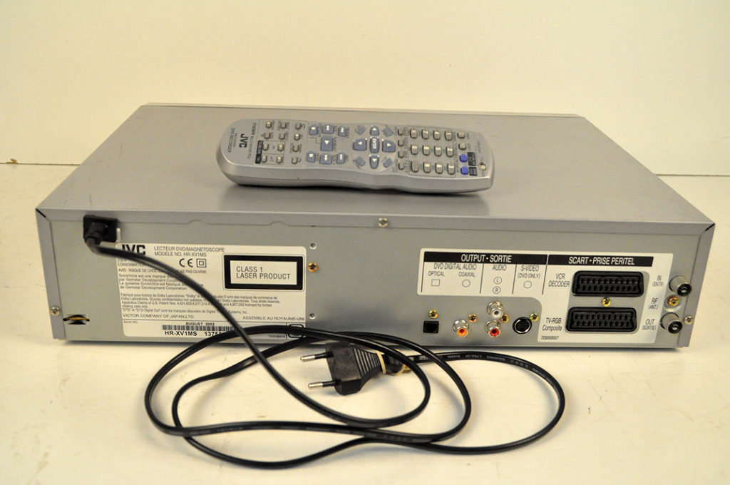 Télécommande D'origine JVC Pour Magnétoscope VHS - Modèle PQ21953K (Réf. H-218) - Occasion - Garantie 6 Mois